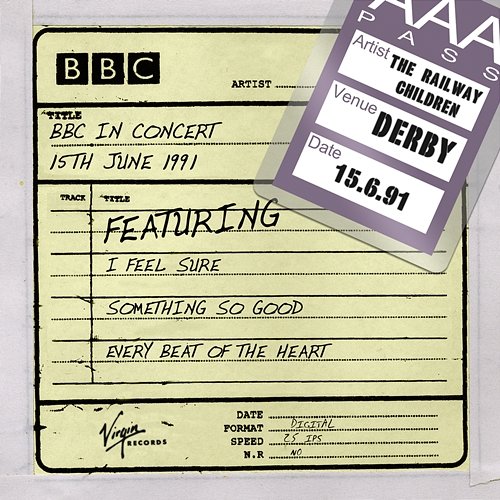 BBC In Concert 15th June 1991 The Railway Children