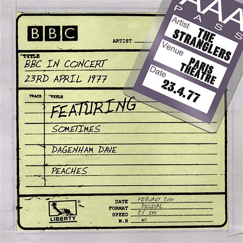 BBC In Concert [23rd April 1977] The Stranglers