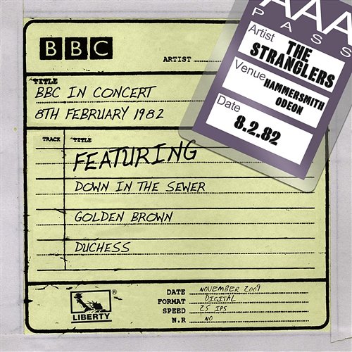 BBC In Concert [8th February 1982] The Stranglers