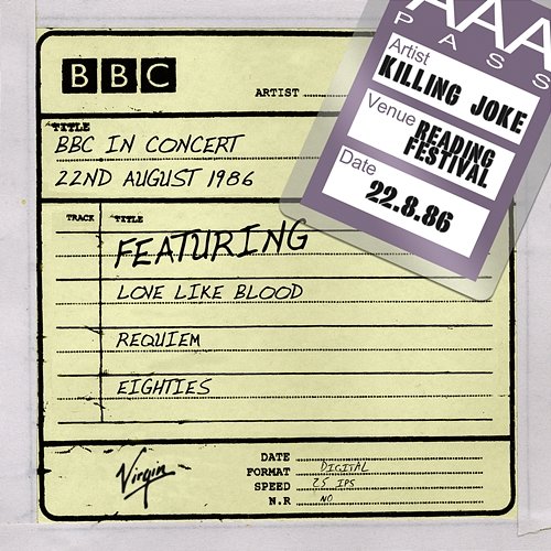 BBC In Concert Killing Joke