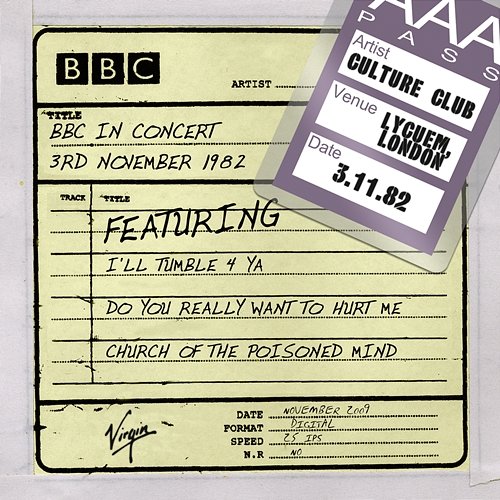 BBC In Concert Culture Club