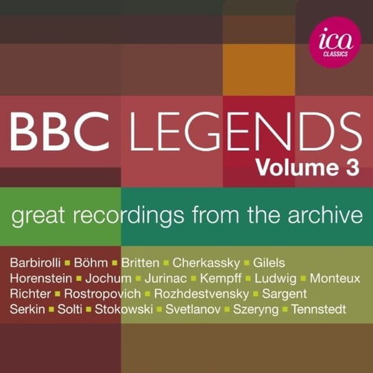 BBC Legends, Volume 3 - Great Recording From The Archive Various Artists