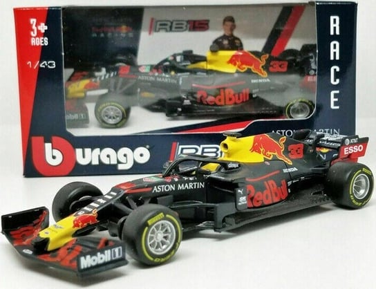 BBurago, bolid RB15 F1 Red Bull Max Verstappen BBurago 1:43 Bburago
