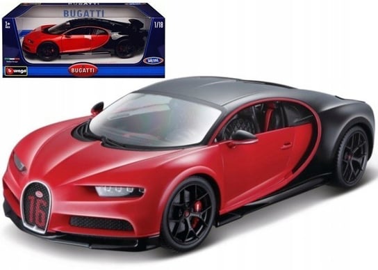 BBurago, Bugatti Chiron Sport 1:18 red model BBurago 11044 Bburago