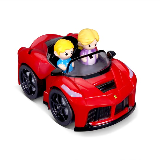 Bburago, Ferrari, auto Aperta z figurkami, czerwone, 81006 Bburago
