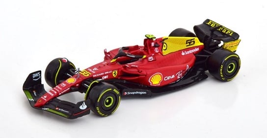 Bburago Ferrari F1-75 #55 4Th Carlos Sainz Jr  1:43 36831- Bburago