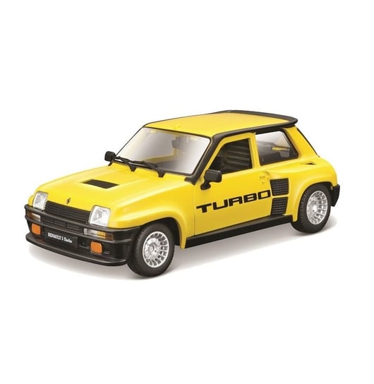 Bburago, model Renault 5 Turbo żółte, 1:24 Bburago