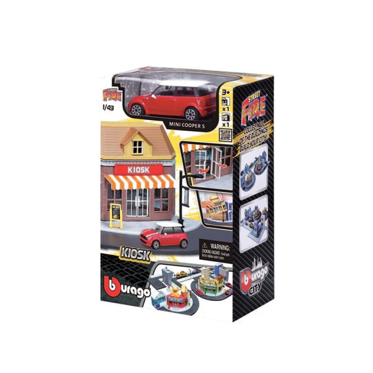 Bburago, Street Fire Bburago City Kiosk Store 1:43 BBURAGO Bburago