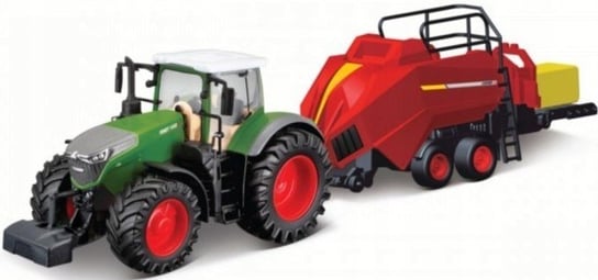 BBurago, traktor FENDT 1050 Vario prasa BBURAGO metal Bburago