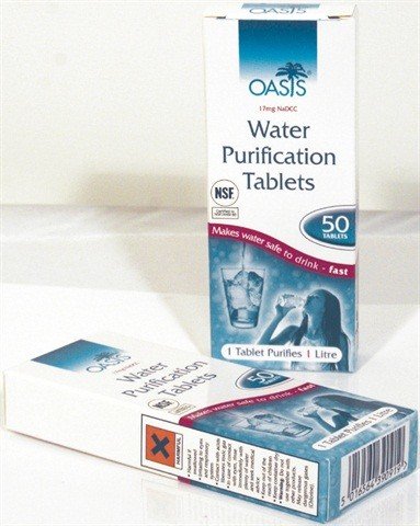 BCB, Tabletki do uzdatniania wody, Water Purifying Tabs CR210 (9184) BCB International