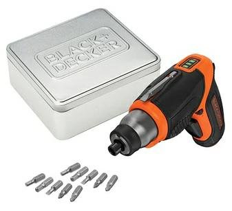 Bd Wkrętak Akumulatorowy 3,6V 10 Acc Puszka Black&Decker