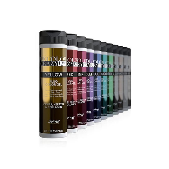 Be Color Crazy PEARL GREY – Farba w żelu 150 ml Be Hair