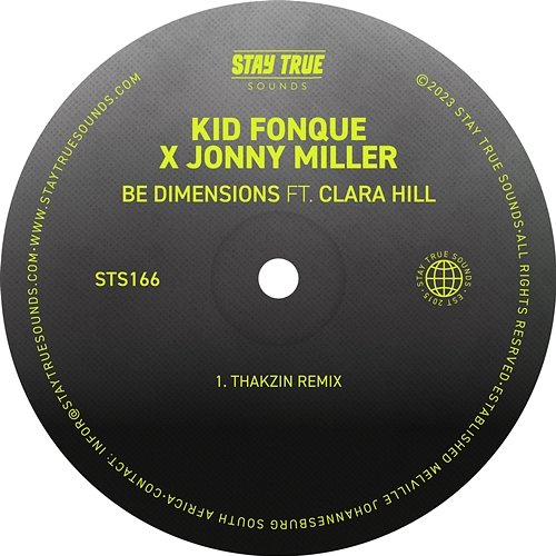 Be Dimensions Kid Fonque & Jonny Miller feat. Clara Hill