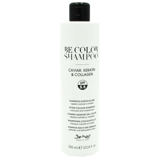 Be Hair Be color szampon do włosów farbowanych 300ml ochrona koloru, nawilżenie, pielęgnacja z keratyną i kolagenem Inna marka