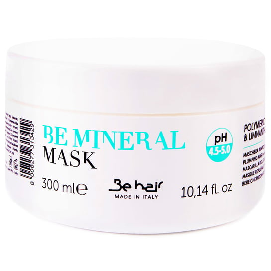 Be Hair, Be Mineral Plump,ing Mask 300ml wzmacniająca maska mineralna do włosów wrażliwych wzmacnia, nawilża, odżywia Be Hair