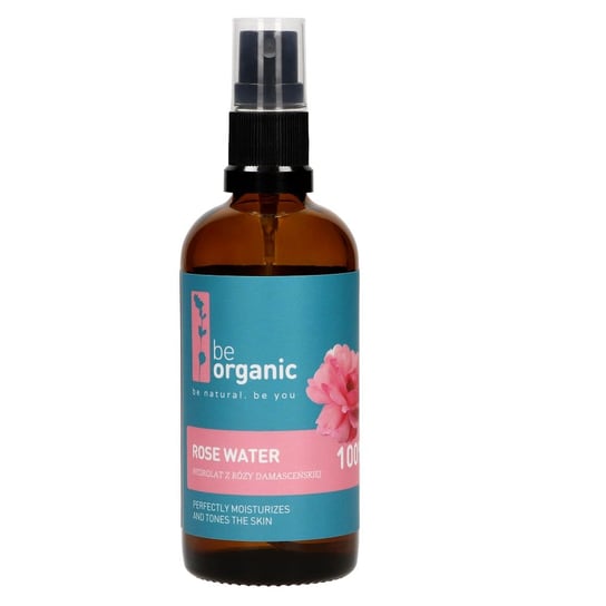 Be Organic, Rose Water Hydrolat Różany, 100ml Be Organic