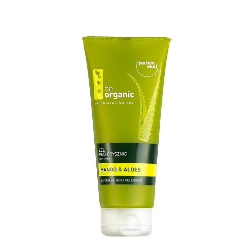 Be Organic, żel pod prysznic Mango & Aloes, 200 ml Be Organic
