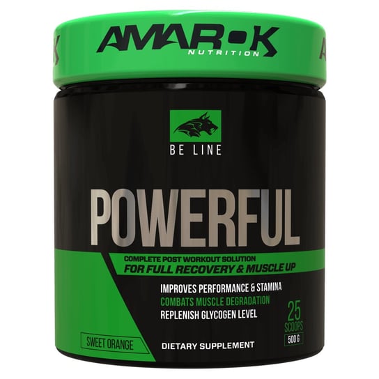 BE POWERFUL 500g smak ananasowy Amarok