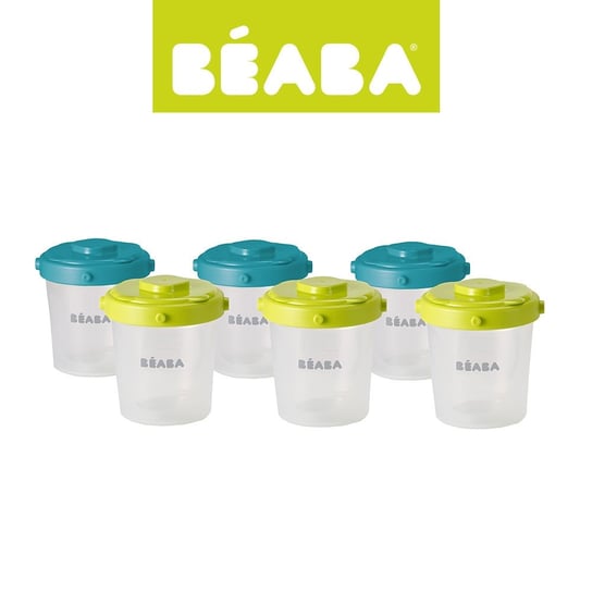 Beaba, Clip, Zestaw słoików, 6 szt., 200 ml Beaba