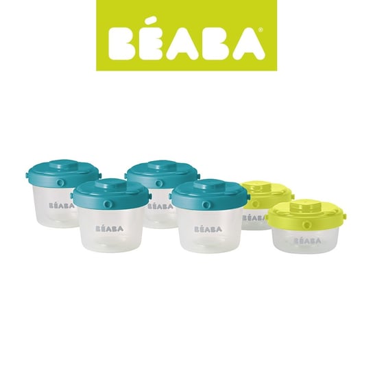 Beaba, Clip, Zestaw słoików, 6 szt., 60 ml, 120 ml Beaba