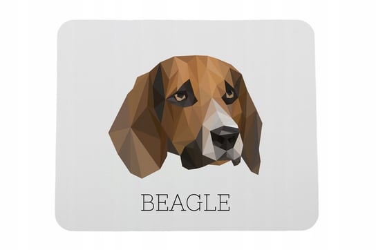 Beagle geometryczny Podkładka pod mysz myszkę Inny producent