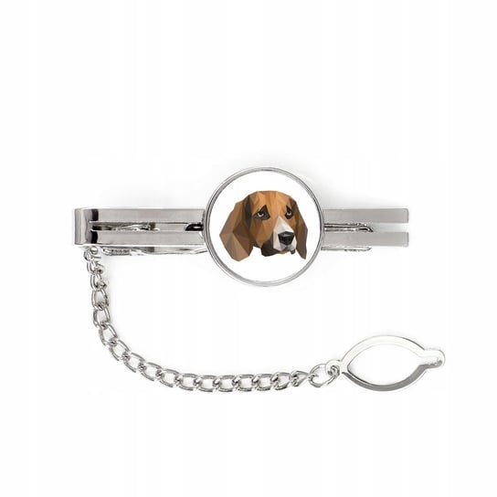 Beagle pies geometryczny Spinka do krawata Inna marka