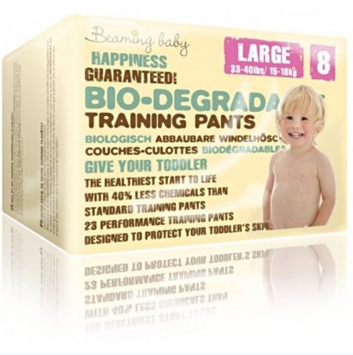 Beaming Baby, Pants, Pieluchomajtki jednorazowe, rozmiar 8, Large, 23 szt. Beaming Baby