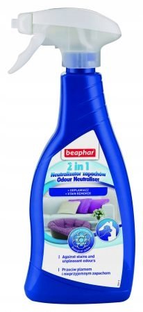 Beaphar 2 w 1 Odplamiacz i Neutralizator Zapachów Beaphar