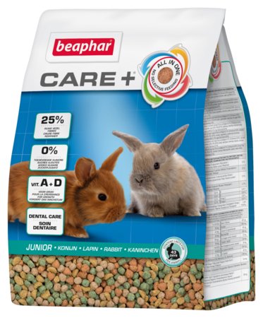 Beaphar care+ rabbit junior karma dla młodych królików 1,5kg Beaphar