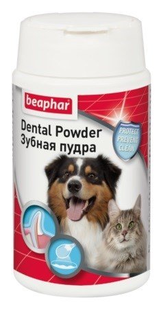Beaphar Dental powder 75g brunatnice, jama ustna Inna marka
