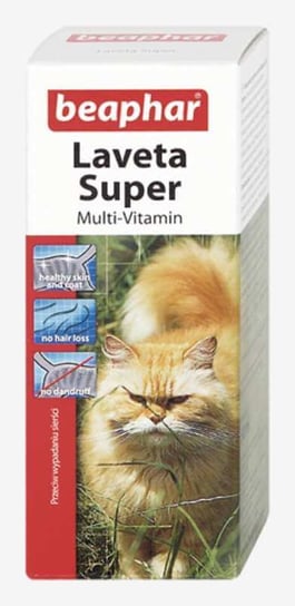 Beaphar Laveta Super Cat wypadanie sierści 50 ml Beaphar