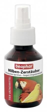 Beaphar Milbenzertauber 100ml - preparat przeciwko pasożytom zewnętrznym dla ptaków 100ml Beaphar