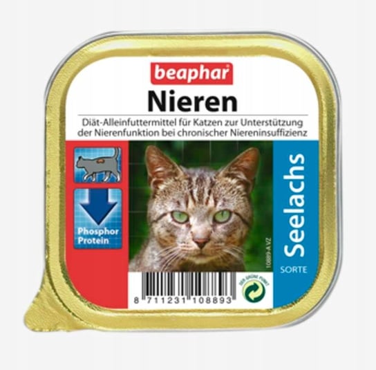 Beaphar Nieren karma dla kota łosoś 100g BP-11026 Beaphar