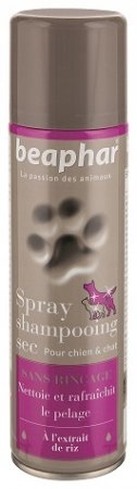 Beaphar Suchy szampon dla psa i kota w sprayu 250 Beaphar