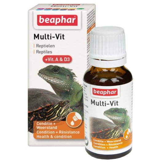Beaphar TURTLE VIT witaminy dla żółwi 20ml Beaphar