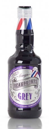 Beardburys, Grey, szampon do włosów siwych, 330 ml Beardburys