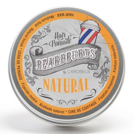 Beardburys, Natural, pomada z połyskiem, 100 ml Beardburys