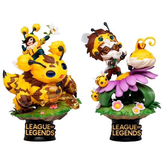 Beast Kingdom Ds-120 League Of Legends - Nunu, Beelump I Heimerstinger Zestaw Figurek League of Legends