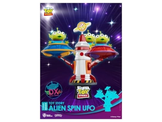 Beast Kingdom Toy Story: Alien Spin Ufo Ds-052Dx D-Stage Statue, Multicolor Inna marka