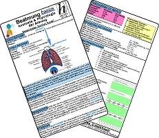 Beatmung basics - Anatomie & Physiologie der Atmung - Medizinische Taschen-Karte Schott David