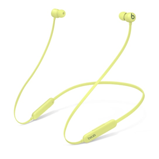 Beats Flex Yuzu Yellow - Słuchawki bezprzewodowe Bluetooth - 12h pracy - ŻÓŁTE (MYMD2LL/A) Beats