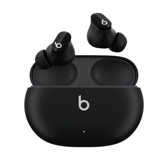 Beats Studio Buds – Całkowicie bezprzewodowe słuchawki douszne z redukcją szumów – Odporne na pot słuchawki Bluetooth, kompatybilne z urządzeniami Apple i Android – Czarne Beats