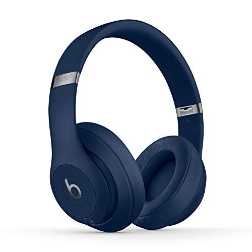 Beats Studio3 Wireless z redukcją szumów – Słuchawki nauszne – Chip Apple W1, Bluetooth klasy 1, 22 godziny nieprzerwanego dźwięku – Niebieski Beats