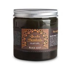 Beaute Marrakech, czarne mydło naturalne Savon Noir, 200 g Beaute Marrakech