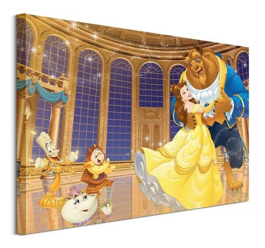 Beauty And The Beast Ballroom  - obraz na płótnie Disney