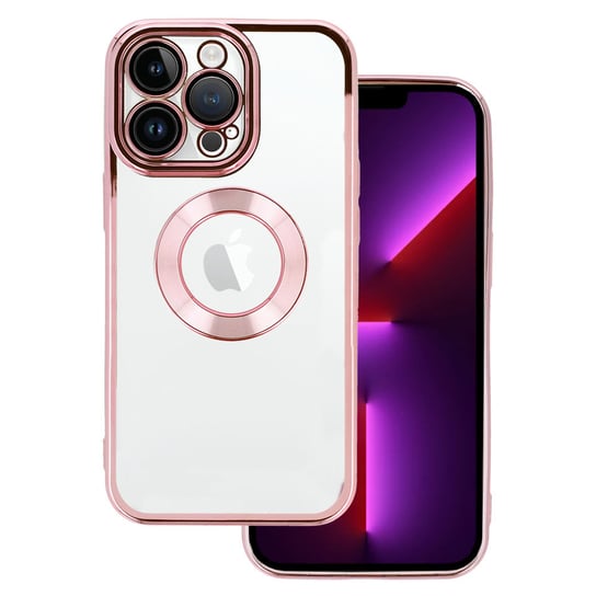Beauty Clear Case do Iphone 12 Pro różowy Inna marka