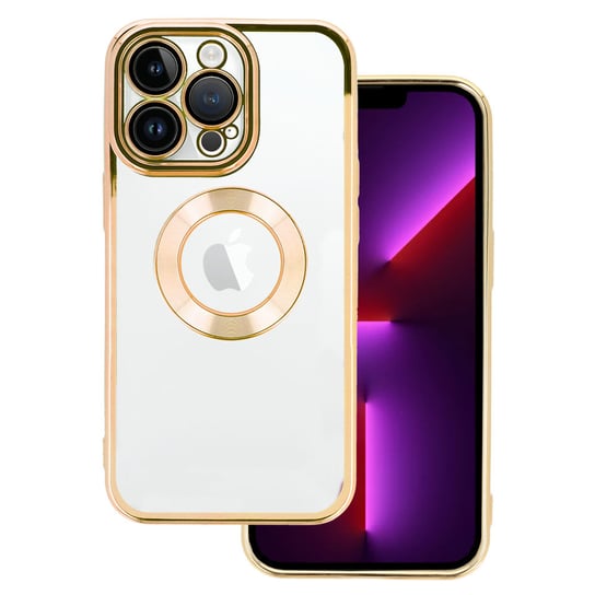Beauty Clear Case do Iphone 13 Pro złoty Inna marka