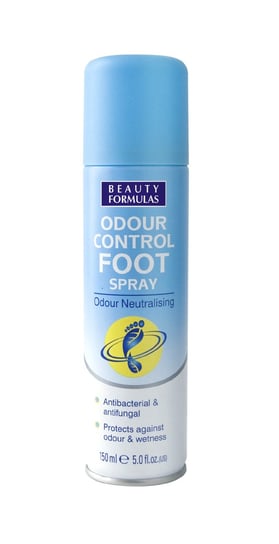 Beauty Formulas, Foot Care, dezodorant do stóp antybakteryjny, 150 ml Beauty Formulas