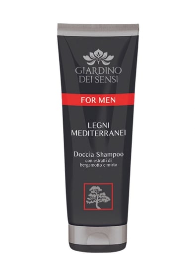 Beauty Formulas, Giardino Dei Sensi, Żel pod prysznic dla mężczyzn Drewno Śródziemnomorskie, 250 ml Beauty Formulas
