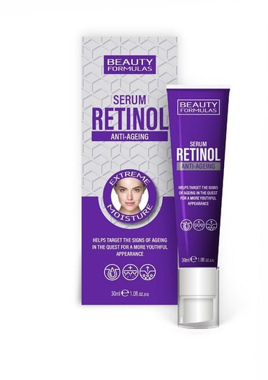 Beauty Formulas Retinol anti-ageing serum nawilżające serum do twarzy 30ml Beauty Formulas